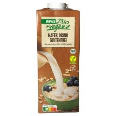 REWE Bio + vegan Hafer Drink glutenfrei