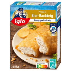 Iglo Filegro Bier-Backteig Knuspriger Backteig