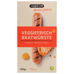 Veggie Life Veggiefrisch Bio Bratwürste