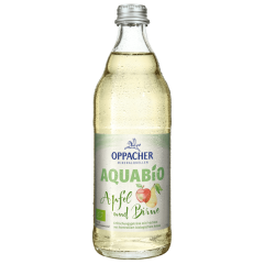 Oppacher AquaBío Bio Mineralwasser mit Apfel & Birne