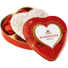 Niederegger Marzipan Herzen in Geschenkdose