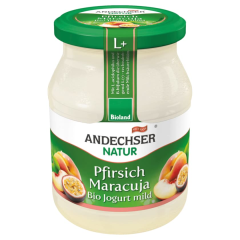 Andechser Natur Bio Joghurt Pfirsich Maracuja