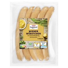 REWE Regional Wiener Würstchen 4x50g,