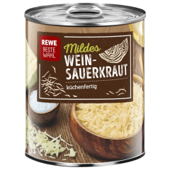 REWE Beste Wahl Mildes Weinsauerkraut