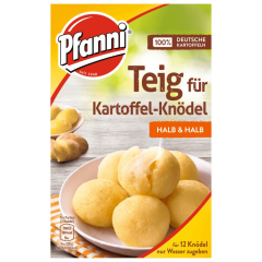 Pfanni Teig für Kartoffel-Knödel halb & halb