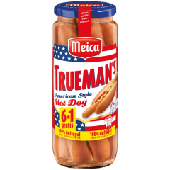 Meica Truemans Geflügel Hot-Dog 300g,