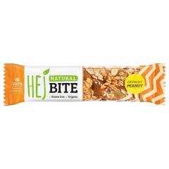 HEJ Natural Bite Bio-Riegel Crunchy Peanut