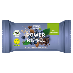 STARK Bio Power Riegel Blaubeer Mandel vegan