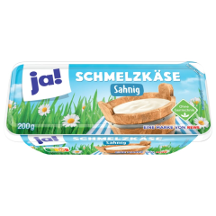 ja! Sahne Schmelzkäsezubereitung