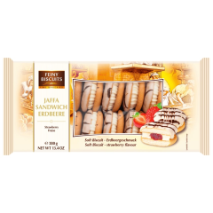 Feiny Biscuits Jaffa Sandwich Erdbeere