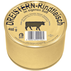 Dreistern Rindfleisch im eigenen Saft