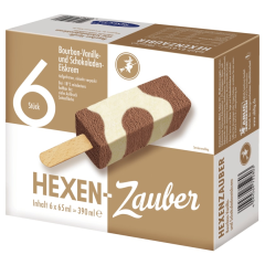 Hexen-Zauber Bourbon-Vanille & Schokoladen-Eiscreme