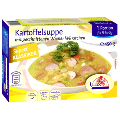 Lero Food Kartoffelsuppe mit Wiener Würstchen