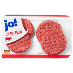 ja! Rindfleisch-Hamburger