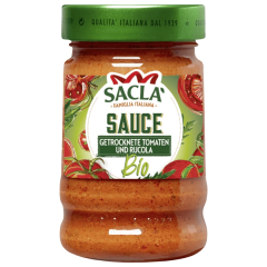 Sacla Sauce Tomaten und Rucola Bio