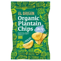 El Origen Bio Kochbananen Chips Salty