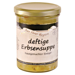 Struzina Erbsensuppe