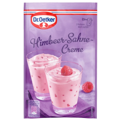 Dr. Oetker Himbeer-Sahne-Creme