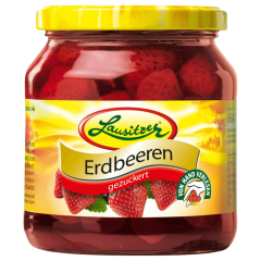 Lausitzer Erdbeeren gezuckert