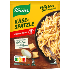 Knorr Hüttenschmaus Käse-Spätzle