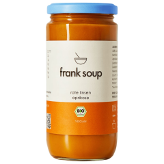 Frank Soup Bio Rote Linsen Aprikose Suppe vegan