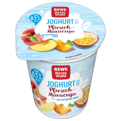 REWE Beste Wahl Fruchtjoghurt mild Pfirsich-Maracuja