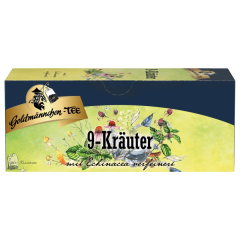 Goldmännchen-Tee 9 Kräuter 25 Beutel,