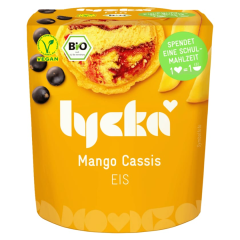 Lycka Bio Mango Cassis Eis vegan