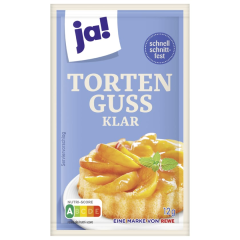 ja! Tortenguss klar