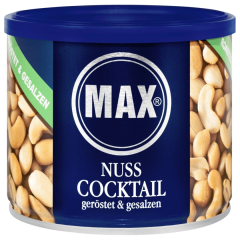 Max Nusscocktail geröstet & gesalzen