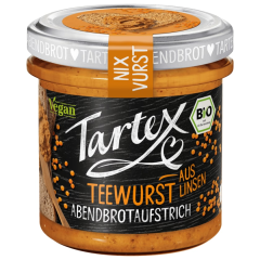 Tartex Bio Brotaufstrich Teewurst vegan