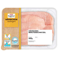 REWE Regional Hähnchen Minutenschnitzel