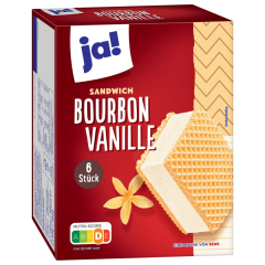 ja! Sandwich Eis Bourbon Vanille