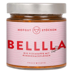 Hofgut Stöcken Belllla Bio Pizzasuppe mit Rinderhackfleisch