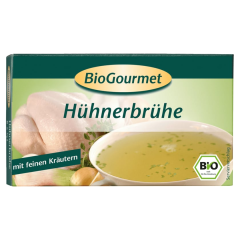 BioGourmet Bio Hühnerbrühe-Würfel