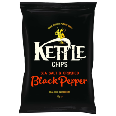 Kettle Chips Crushed Black Pepper