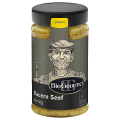 BioGourmet Bio Bauern Senf körnig