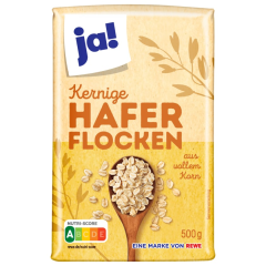 ja! Kernige Haferflocken