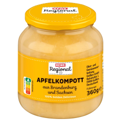 REWE Regional Apfelkompott aus Brandenburg