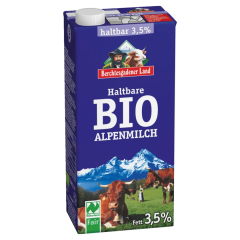 Berchtesgadener Land Haltbare Bio Alpenmilch 3,5%