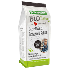 Seitenbacher Bio Müsli Schoko Kokos