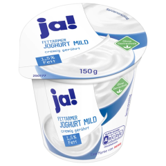 ja! Fettarmer Joghurt 1,5%