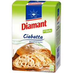 Diamant Ciabatta mit Hefe