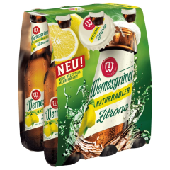 Wernesgrüner Naturradler Zitrone