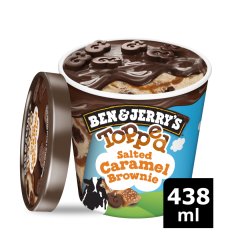 Ben & Jerry's Eis Topped Salted Caramel Brownie