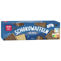 REWE Beste Wahl Schoko Waffeln Vollmilch