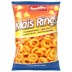 Snackline Mais Rings Pizzageschmack