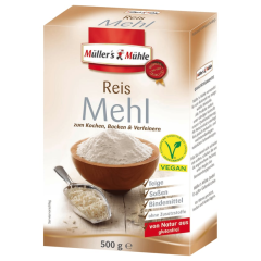 Müller's Mühle Reis Mehl vegan