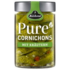 Kühne Pure Cornichons mit Kräutern