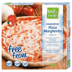 Bio Inside Bio Glutenfreie Pizza Margherita laktosefrei